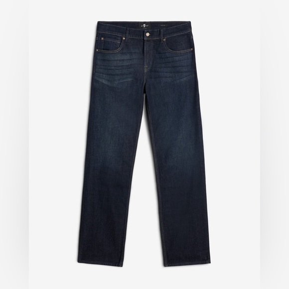 7 For All Man Kind Men's Dark Blue AUSTYN Jeans Sz 33